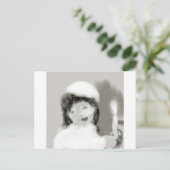vintagebrideplatinum briefkaart (Staand voorkant)