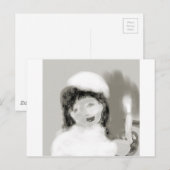 vintagebrideplatinum briefkaart (Voorkant / Achterkant)