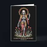 Vintagecore Gotische Skelet Spreuken 31_25 Kracht Kaart<br><div class="desc">Vintagecore Gotische Skelet Spreuken 31_25 Kracht Waardigheid</div>