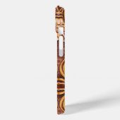 vintageCountry Gereed Leather western Case-Mate iPhone Case (Achterkant / Links)