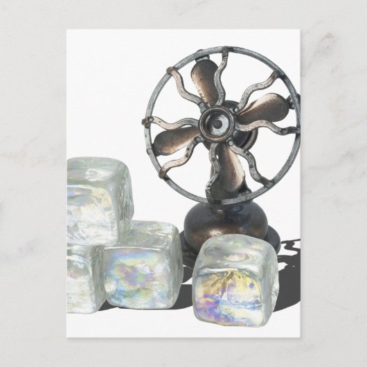 VintageFanAndIce083114-kopie Briefkaart (Voorkant)