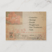 VintageFlowerGrunge - Visitekaartje (Achterkant)