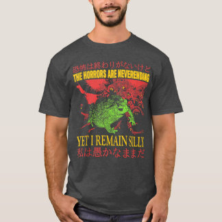 Vintagehe Horrors Zijn Nooit Eindigende Kikker Kik T-shirt