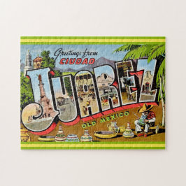 VintageJuarez Mexico 11x14 Legpuzzel