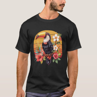 Vintageoucan Vogels Toucan Jongen Vrienden T-shirt