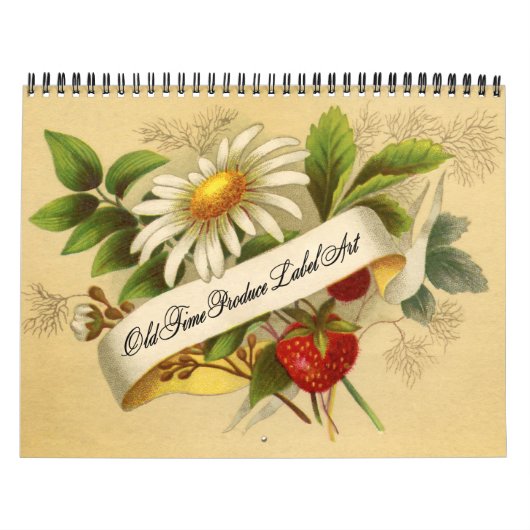 Vintages- en fruitgewassen kalender (Hoes)