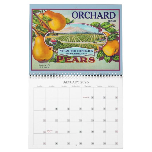 Vintages- en fruitgewassen kalender (Jan 2026)