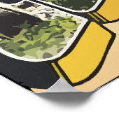 Vintages uit Connecticut Poster (Hoek)