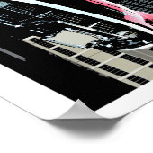 VintageTBirdPoster Poster (Hoek)