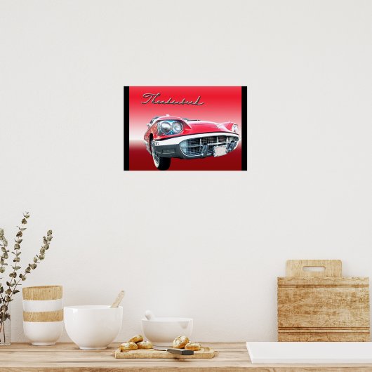 VintageThunderbird Poster (Keuken)