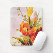 VintageTulips Mousepad Muismat (Met muis)