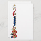 Vintange Stationery Briefpapier (Voorkant / Achterkant)