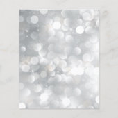 Vinter Feestdagen kerstgepersonaliseerde flyer (Voorkant)