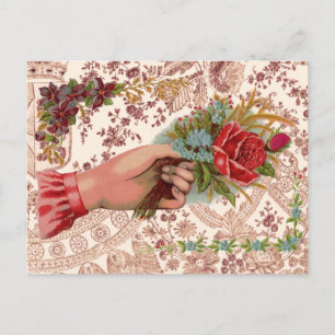 Vintge Bouquet Briefkaart