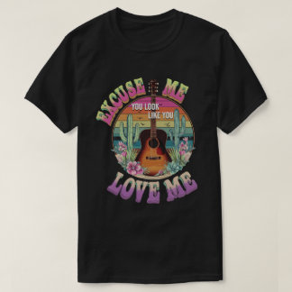 Vintge Country Music Excuseer me dat je op jou lij T-shirt