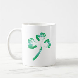 Vintge Shamrock Leaf, St. Patrick's Day Koffiemok