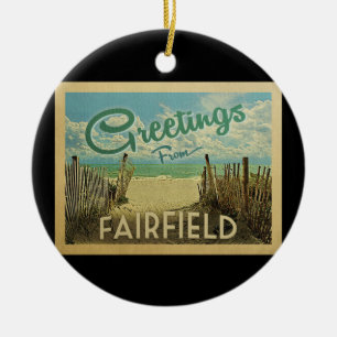 Vintnavel voor vliegveld keramisch ornament