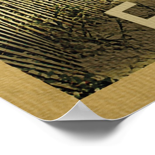 Vintnavel voor vliegveld poster (Hoek)