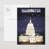 vintonijnreis in Washington DC Briefkaart (Voorkant / Achterkant)