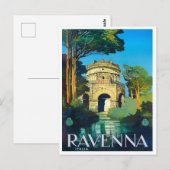 vintonijnreis uit Ravenna Italië Briefkaart (Voorkant / Achterkant)