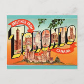 vintonijnreis uit Toronto Canada Briefkaart (Voorkant)