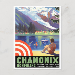 vintonijnreis van Chamonix France Briefkaart