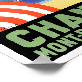 vintonijnreis van Chamonix France Poster (Hoek)