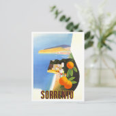 vintonijnreis van Sorrento Italië Briefkaart (Staand voorkant)