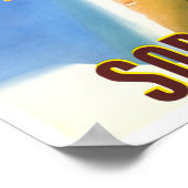 vintonijnreis van Sorrento Italië Poster (Hoek)