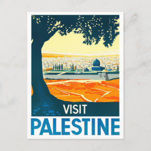 vintonijnreizen in Palestina Briefkaart