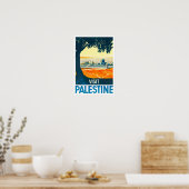 vintonijnreizen in Palestina Poster (Keuken)