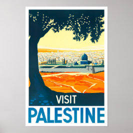 vintonijnreizen in Palestina Poster
