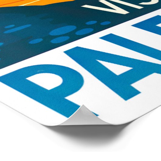 vintonijnreizen in Palestina Poster (Hoek)