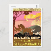 vintonijnreizen op de Balearen Briefkaart (Voorkant / Achterkant)