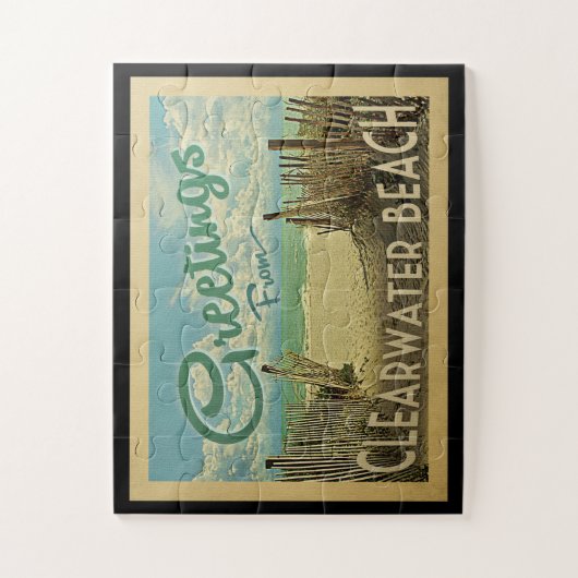 Vintreis voor de aanvalsreis van het kladwater legpuzzel (Verticaal)