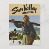 Vinttravel postcard poster Idaho USA Briefkaart (Voorkant)