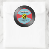 Vinyl 45 Label Persoonlijk Gepersonaliseerd (Tas)