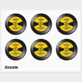 Vinyl 45 Record Label Familie Adres (Vel)