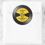 Vinyl 45 Record Label Familie Adres (Tas)
