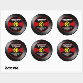 Vinyl 45 Record label Individueel gepersonaliseerd (Vel)