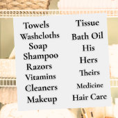 Vinyl-badkamer Sticker