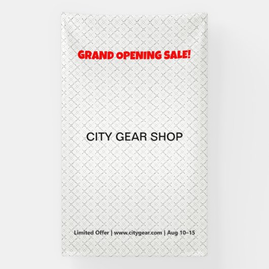 vinyl bannerrol | Aangepaste PVC-borden en -gromme Spandoek (Verticaal)