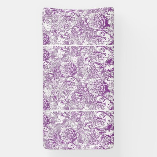 Vinyl Banners | Op maat gemaakte stoffen bruilofte (Verticaal)