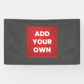 Vinyl Banners voor politieke campagnes (Horizontaal)