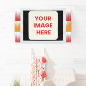 Vinyl banners voor restaurantpromoties (Insitu)