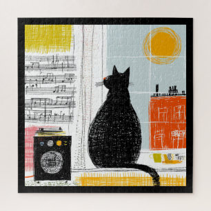 Vinyl Black Cat High Rise Live Set Legpuzzel