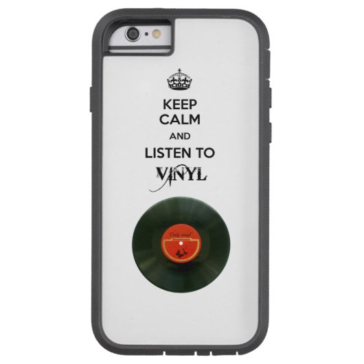Vinyl Case-Mate iPhone Case (Achterkant)