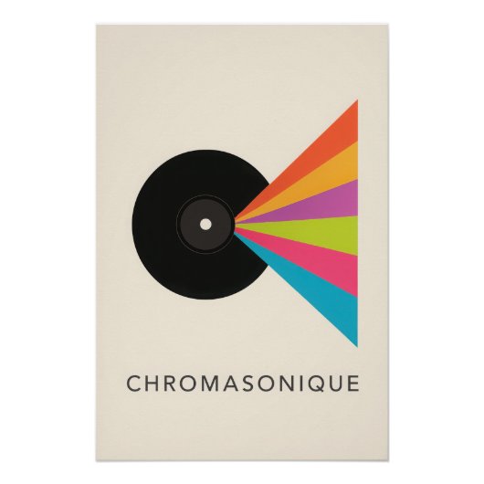 Vinyl Chromasonica - Poster (Voorkant)
