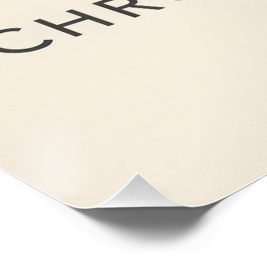 Vinyl Chromasonica - Poster (Hoek)