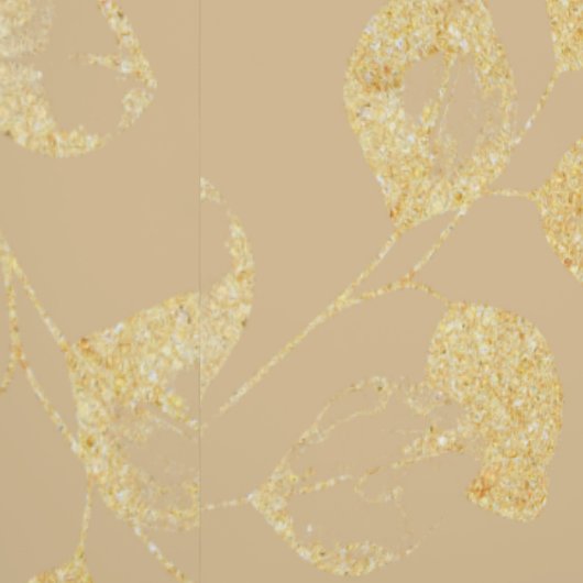 Vinyl col Taupe-behang Behang (Zoom)